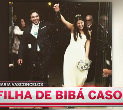 O casamento da filha de Bibá Pitta