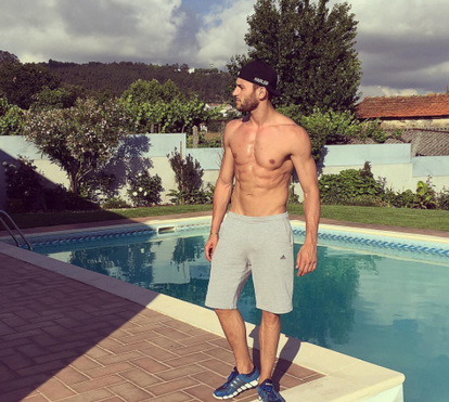 Depois de 'namorar' com Madonna em Lisboa, Kevin Sampaio exibe corpo de sonho 