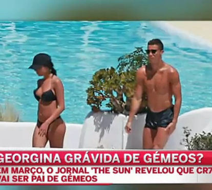 Ronaldo: afinal os gémeos podem ser de Georgina