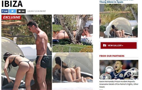 Cristiano Ronaldo Ibiza