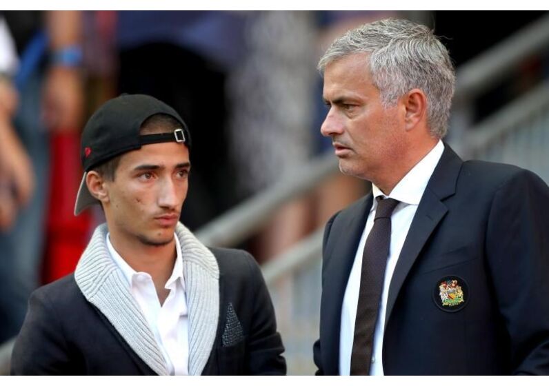 José Mourinho e filho 