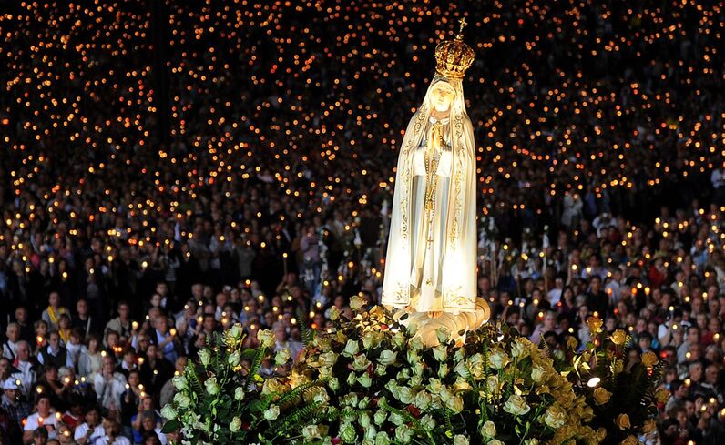 Virgem maria, Fátima, Procissão das Velas