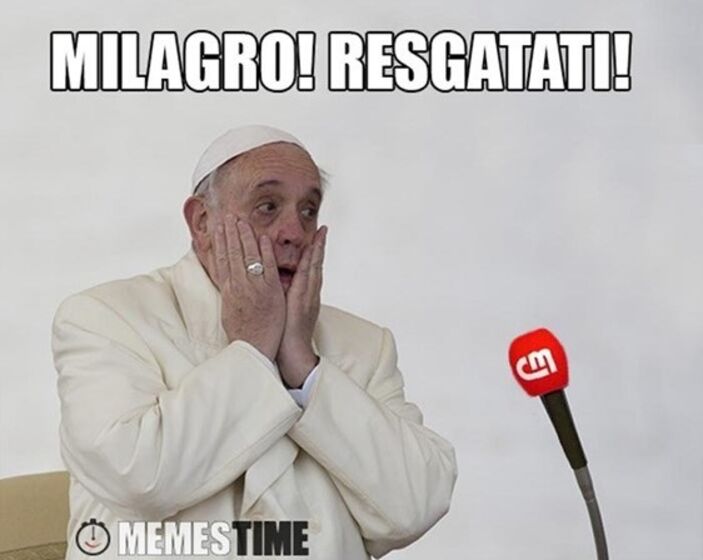 Memes Papa em Portugal 