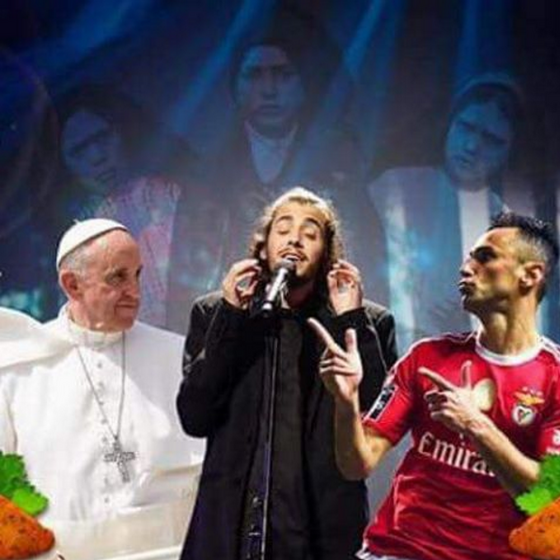 Memes Papa em Portugal 