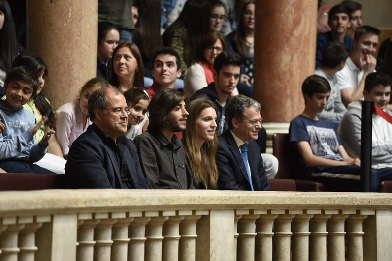 salvador sobral, luísa sobral, assembleia da república, eduardo ferro rodrigues, parlamento