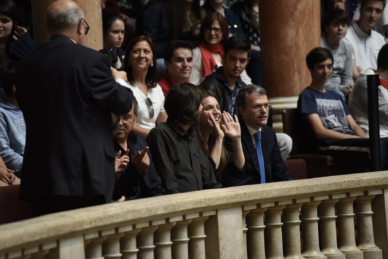 salvador sobral, luísa sobral, assembleia da república, eduardo ferro rodrigues, parlamento