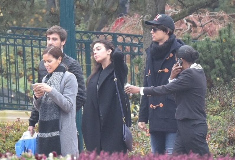 cristiano ronaldo, georgina rodríguez, disneyland, paris