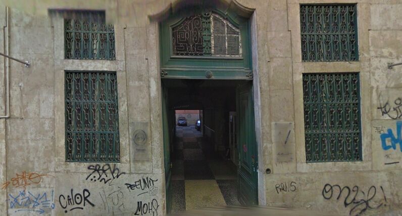 Palacio das Flores, na Rua das Flores, Lisboa