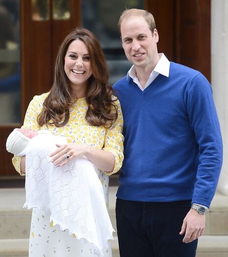 Princesa Charlotte, Kate Middleton