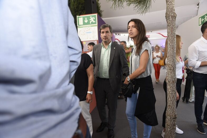 Bruno de Carvalho, Joana Ornelas, Estoril Open