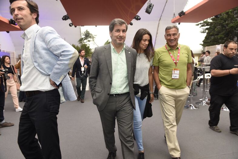 Bruno de Carvalho, Joana Ornelas, Estoril Open