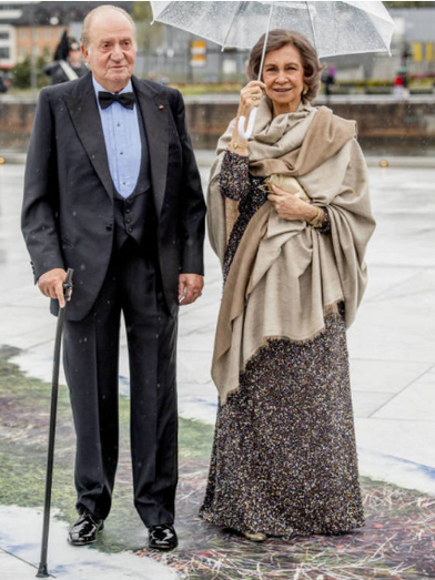 Rei João Carlos e Rainha Sofia 