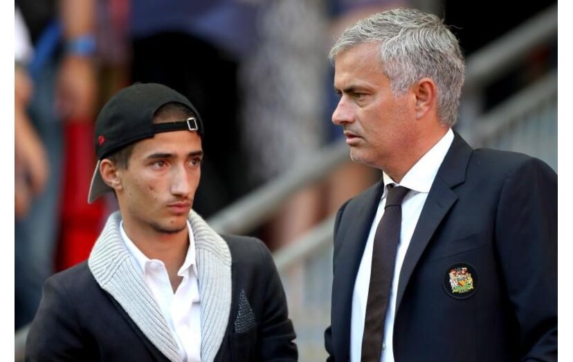 José Mourinho e filho 