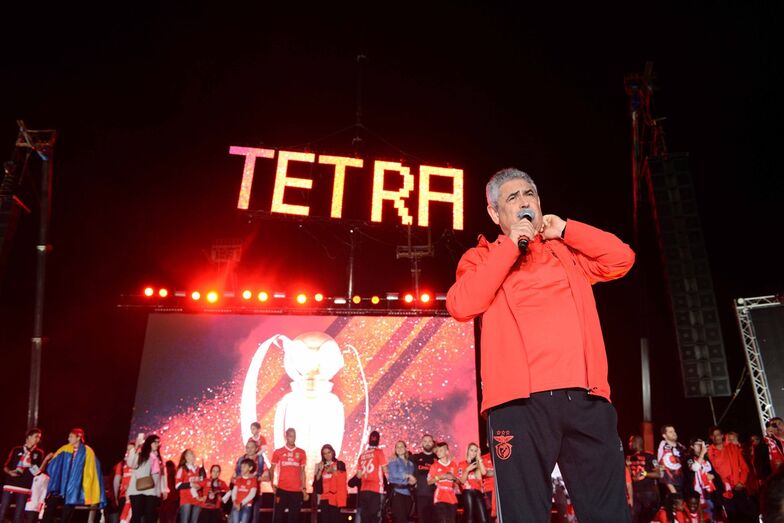 Festa do Benfica no Marquês de Pombal 