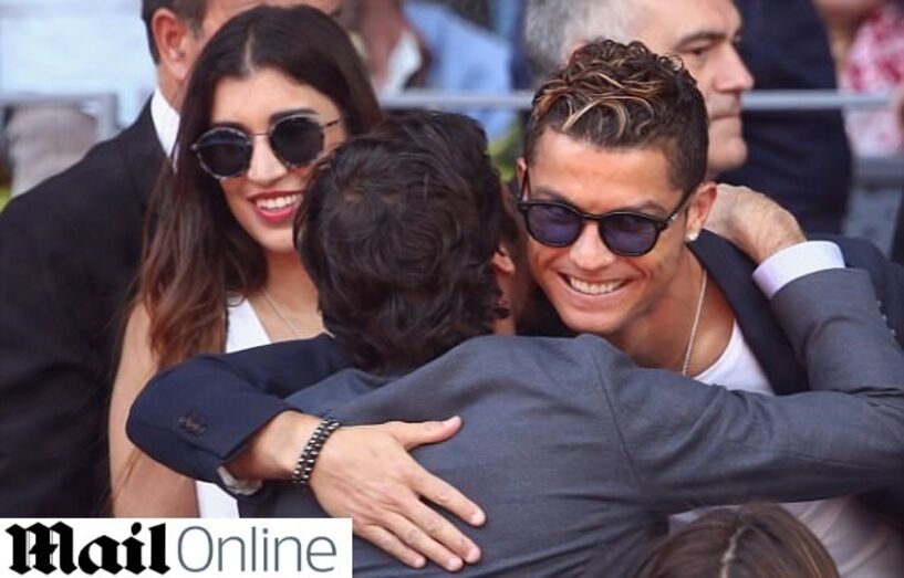 cristiano ronaldo, ricardo regufe, Cláudia Dinis