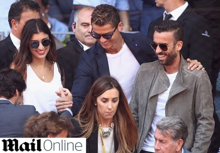 cristiano ronaldo, ricardo regufe, Cláudia Dinis