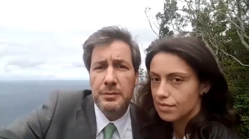 Bruno de Carvalho e Joana Ornelas