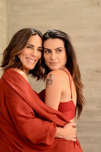 Gloria Pires e Cloé Pires 
