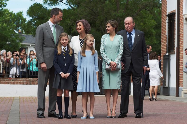 primeira comunhão Sofia de Espanha
