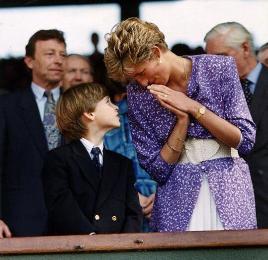 Príncipe William, Princesa Diana