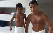 Cristiano Ronaldo e Cristianinho
