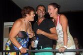 José Pereira, Dolores e Elma Aveiro