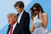 Donald Trump, Melania, Barron