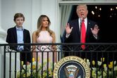 Donald Trump, Melania, Barron