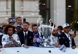 Ronaldo, Real Madrid, celebração, Campeões Europeus, Madrid