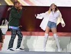 Pharell Williams e Miley Cyrus 