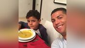 Cristiano Ronaldo e Cristianinho