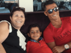 Cristiano Ronaldo e Cristianinho