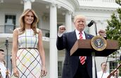 Melania, Ivank, trump, casa branca