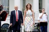 Melania, Ivank, trump, casa branca