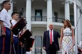 Melania, Ivank, trump, casa branca