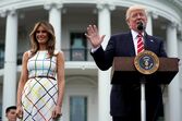 Melania, Ivank, trump, casa branca