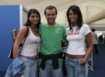 Jorge Gabriel com a mulher
