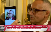 Goucha internado com embolia pulmonar