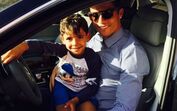 Cristiano Ronaldo e Cristianinho