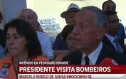 Marcelo em lágrimas ao falar de bombeiro morto