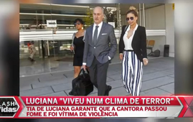 Tia de Luciana Abreu garante que cantora sofreu maus tratos