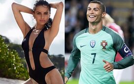 Na semana em que nasceram os gémeos, morenaça diz que recebeu convite pessoal de Cristiano para ver jogo da Seleção
