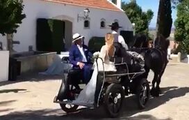 Bárbara Norton de Matos casa na Arruda dos Vinhos em cerimónia tradicional