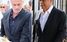 Luís Filipe Vieira apoia Mourinho no funeral do pai. Pinto da Costa falha dia de dor