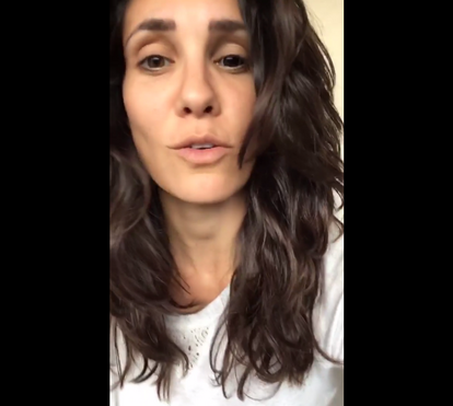 Daniela Ruah mostra-se sem maquilhagem