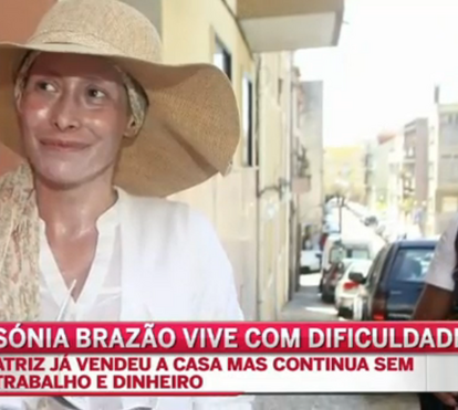 A passar dificuldades, Sónia Brazão obrigada a viver em casa da mãe