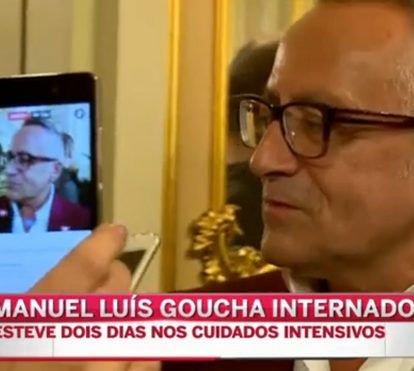Manuel Luís Goucha internado com embolia pulmonar