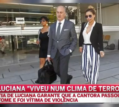 Tia de Luciana Abreu garante que cantora sofreu maus tratos