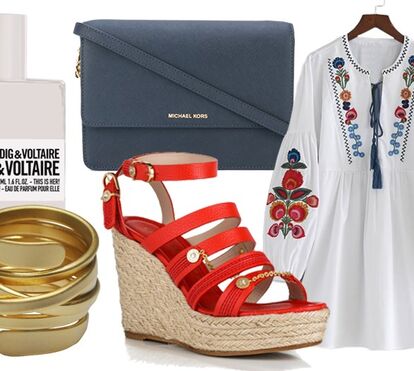 Terça-feira: vestido 'boho'