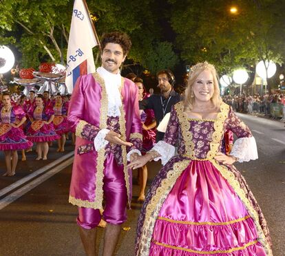 Padrinhos das Marchas mostram talento na Avenida